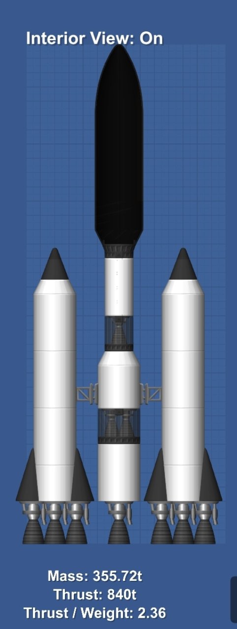 SLS Cargo From Temu Spaceflight Simulator