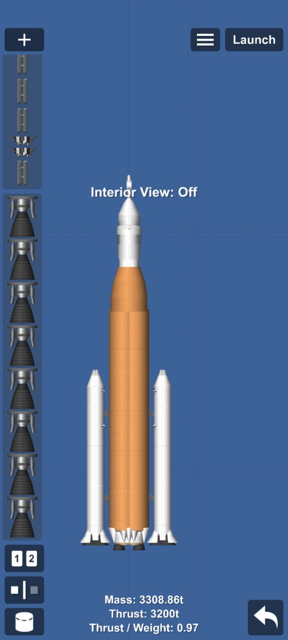 SLS custom Spaceflight Simulator