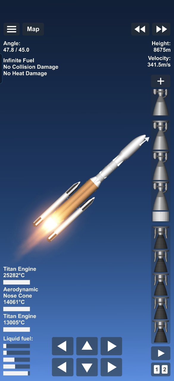 SLS (Lander & Launch Pad) Spaceflight Simulator