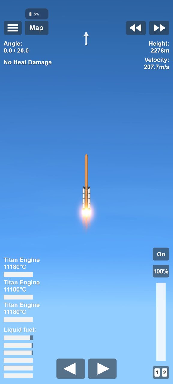 SLS medium sized Spaceflight Simulator