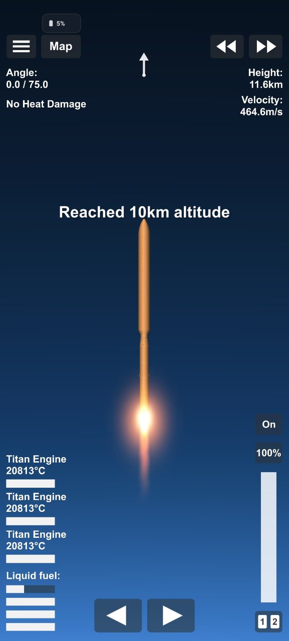 SLS medium sized Spaceflight Simulator