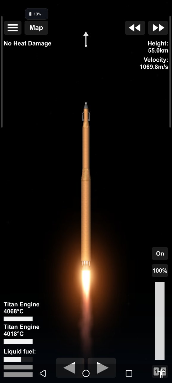 SLS medium sized Spaceflight Simulator