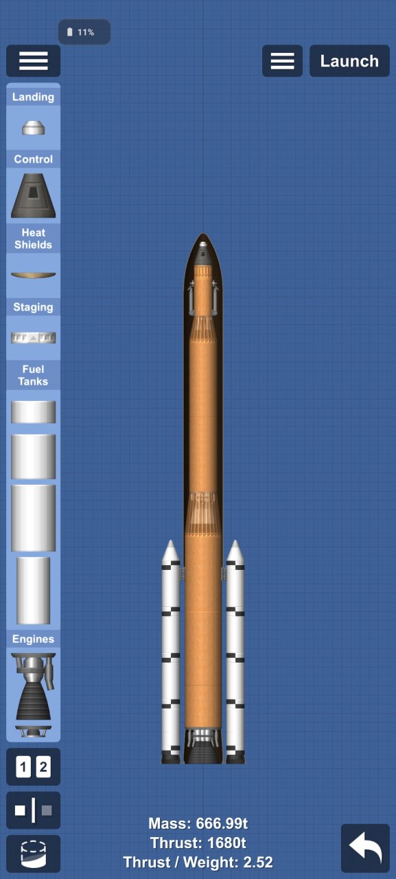 SLS mini Spaceflight Simulator