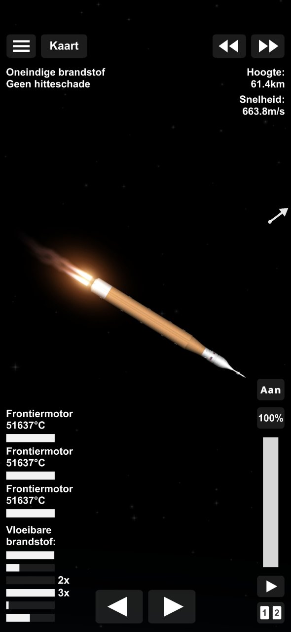 sls rocket Spaceflight Simulator