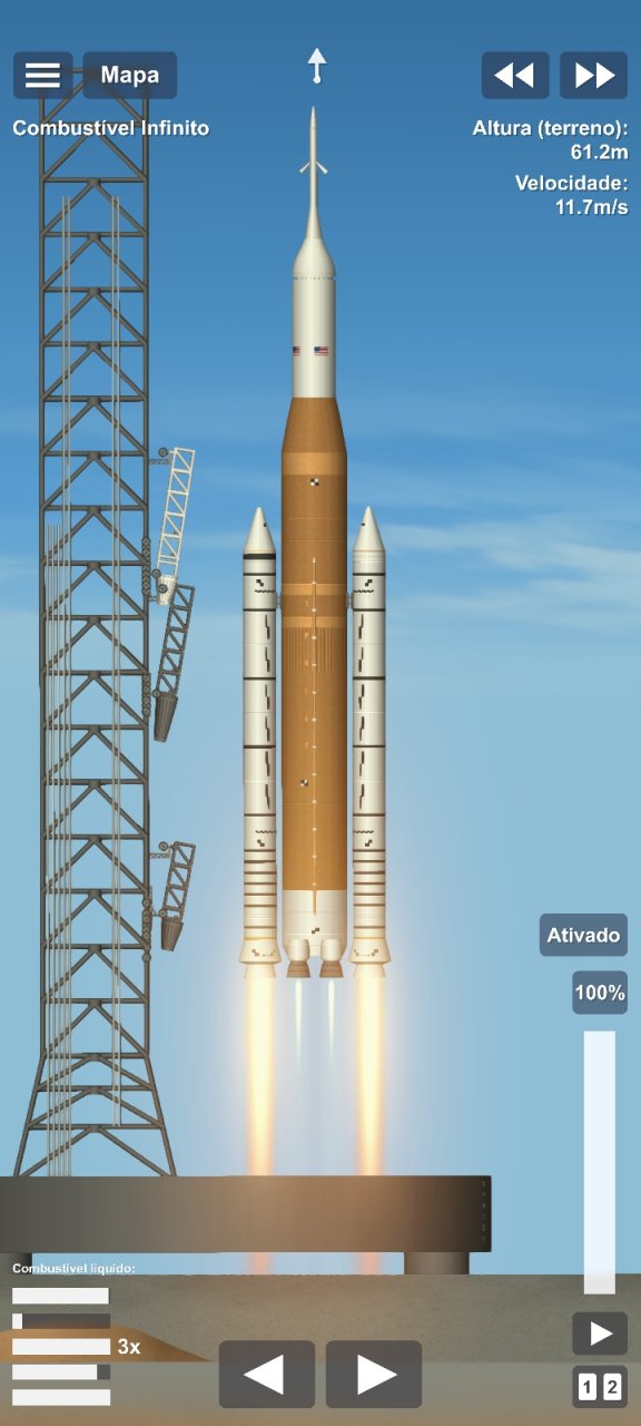 sls rocket Spaceflight Simulator