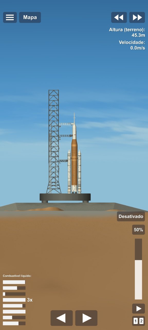 sls rocket Spaceflight Simulator