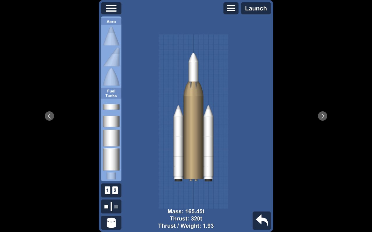 sls v2 Spaceflight Simulator