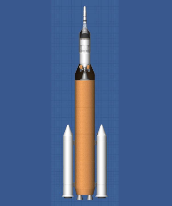 sls vanila Blueprint for Spaceflight Simulator / SFS BP