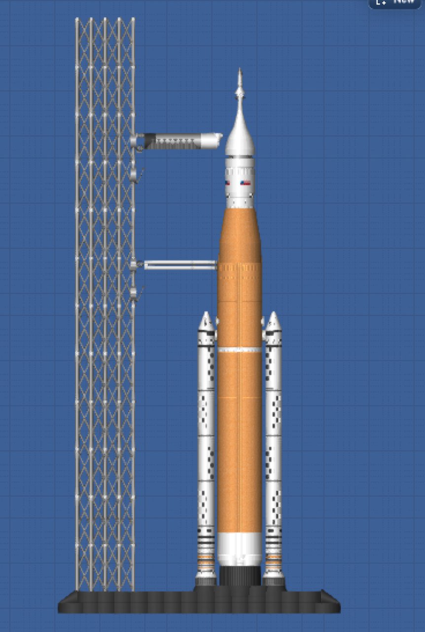 SLS with Orion Spaceflight Simulator