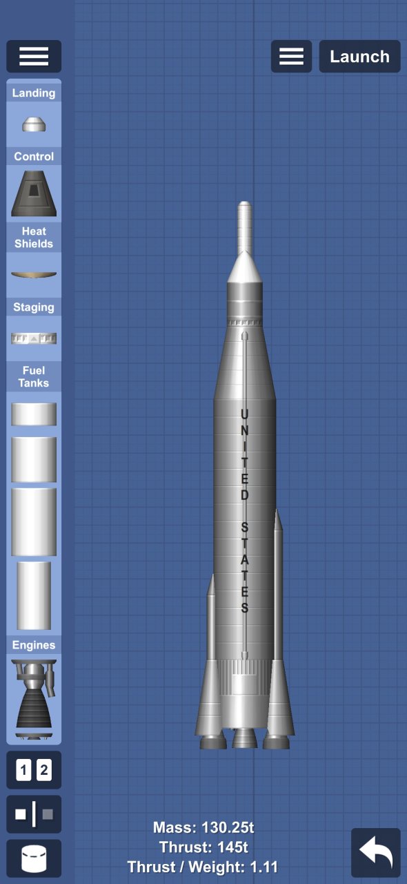 SM-65D Atlas D ICBM Spaceflight Simulator