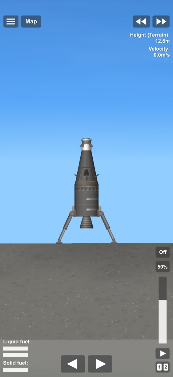 Small lander Spaceflight Simulator