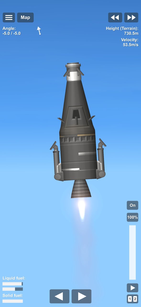 Small lander Spaceflight Simulator