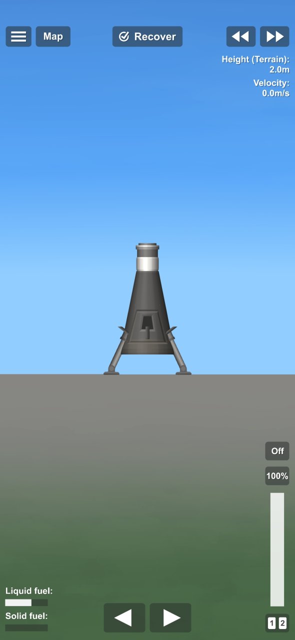 Small lander Spaceflight Simulator