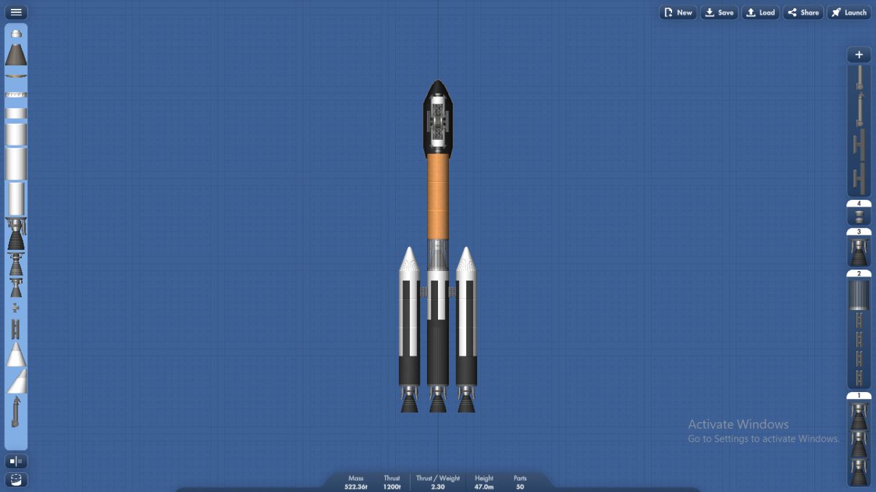 SMALL SATELLITE Blueprint for Spaceflight Simulator / SFS BP