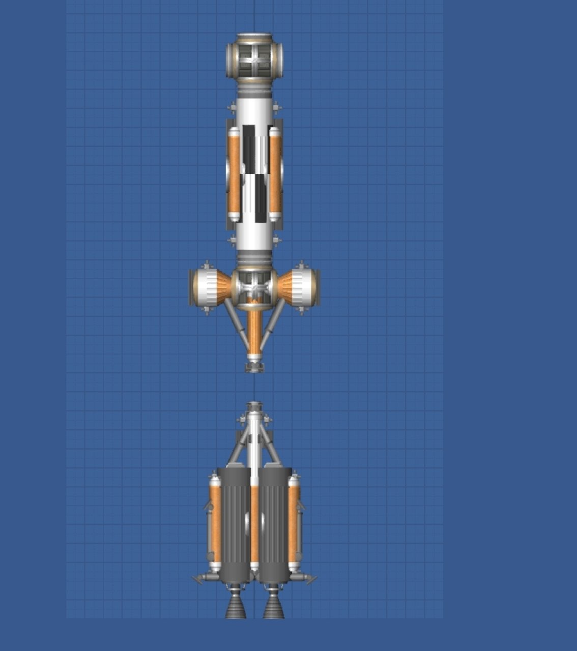 smol satellite/w Lander? (idk) Spaceflight Simulator
