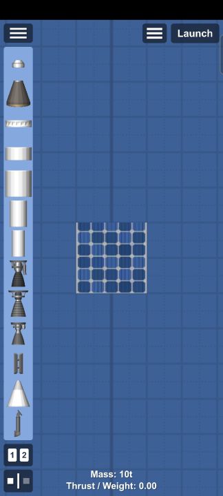 solar panel Blueprint for Spaceflight Simulator / SFS BP