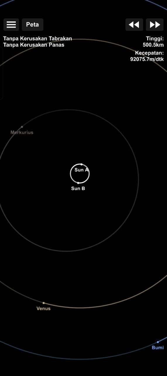 Solar System but it has 2 Sun Spaceflight Simulator