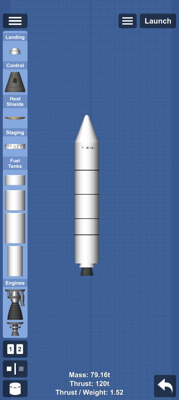 solid booster Spaceflight Simulator