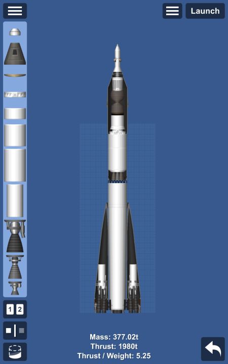 Soyuz 2 Blueprint for Spaceflight Simulator / SFS BP