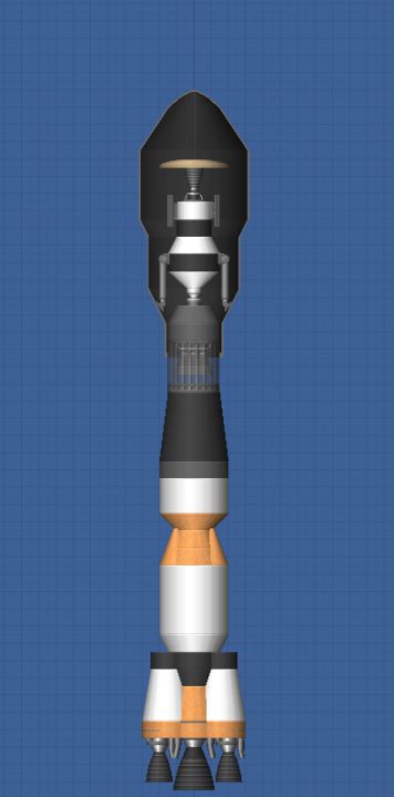 Soyuz 3 Blueprint for Spaceflight Simulator / SFS BP