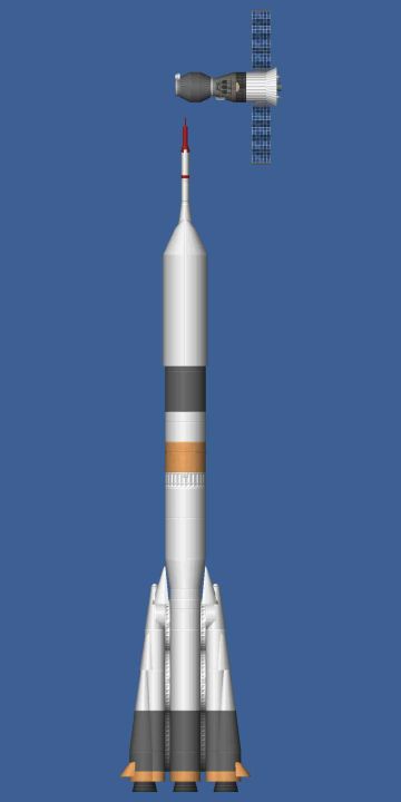 Soyuz Blueprint for Spaceflight Simulator / SFS BP