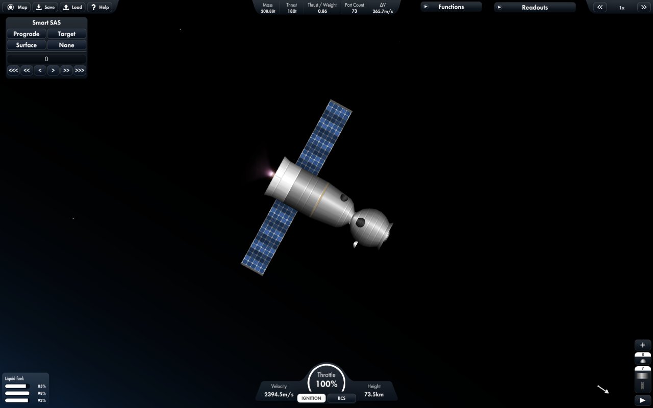 Soyuz-FG (Procedural parts) Spaceflight Simulator