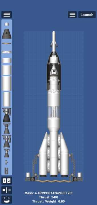 Soyuz no dlc Blueprint for Spaceflight Simulator / SFS BP