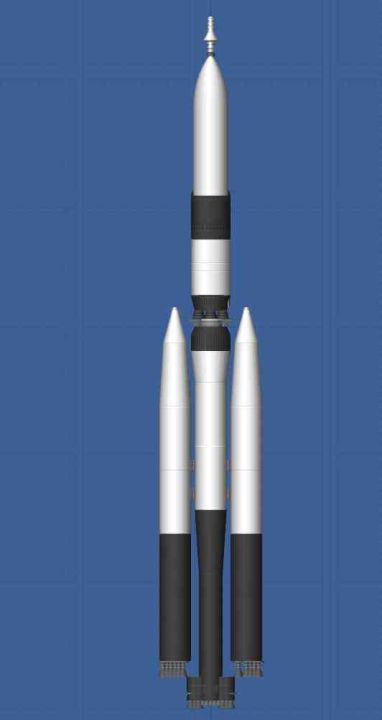 Soyz Rocket Blueprint for Spaceflight Simulator / SFS BP