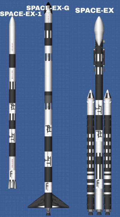 SPACE-EX-PACK Blueprint for Spaceflight Simulator / SFS BP