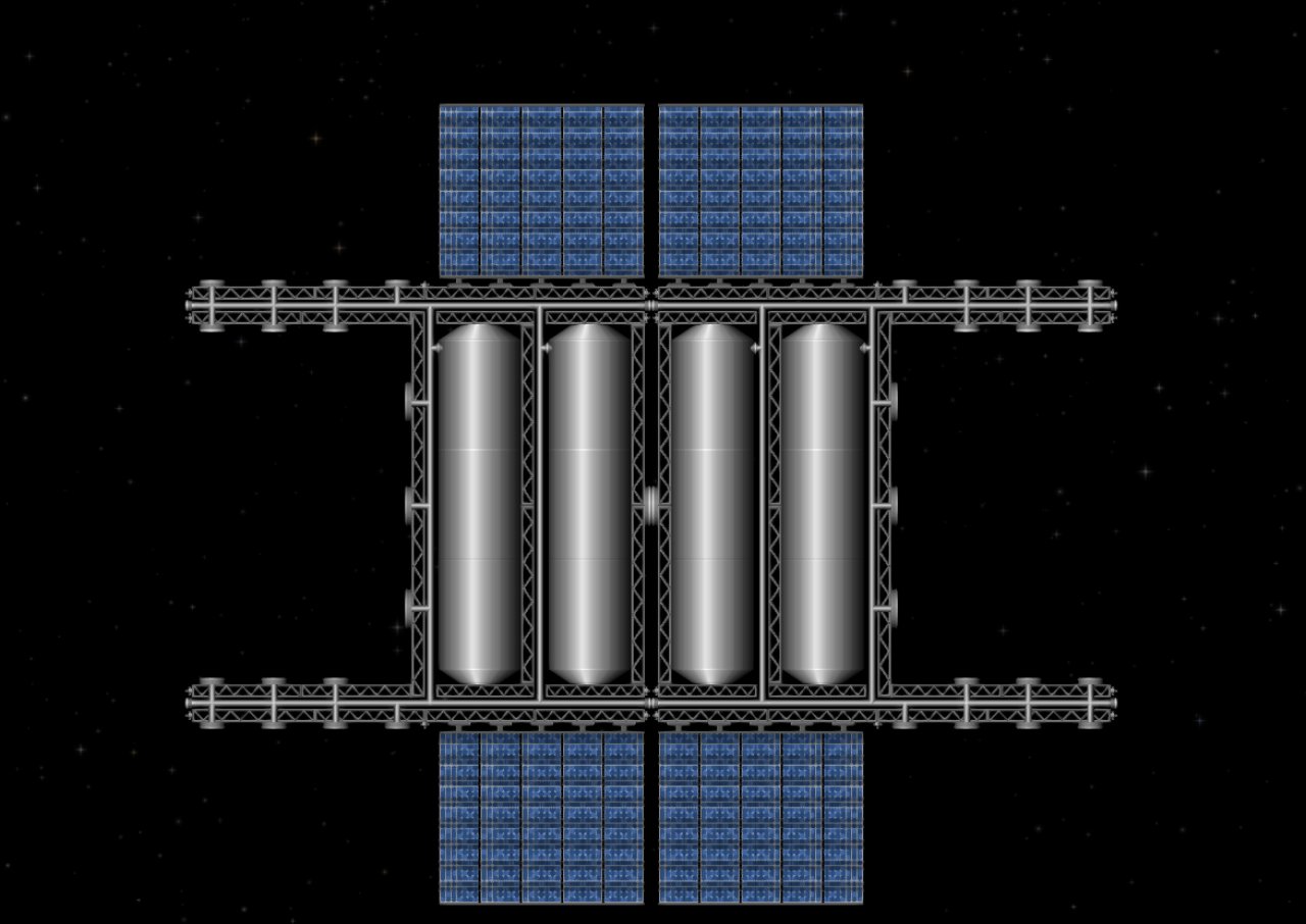 Space fuel station Spaceflight Simulator