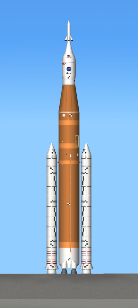 Space Launch System [Block 1] Spaceflight Simulator