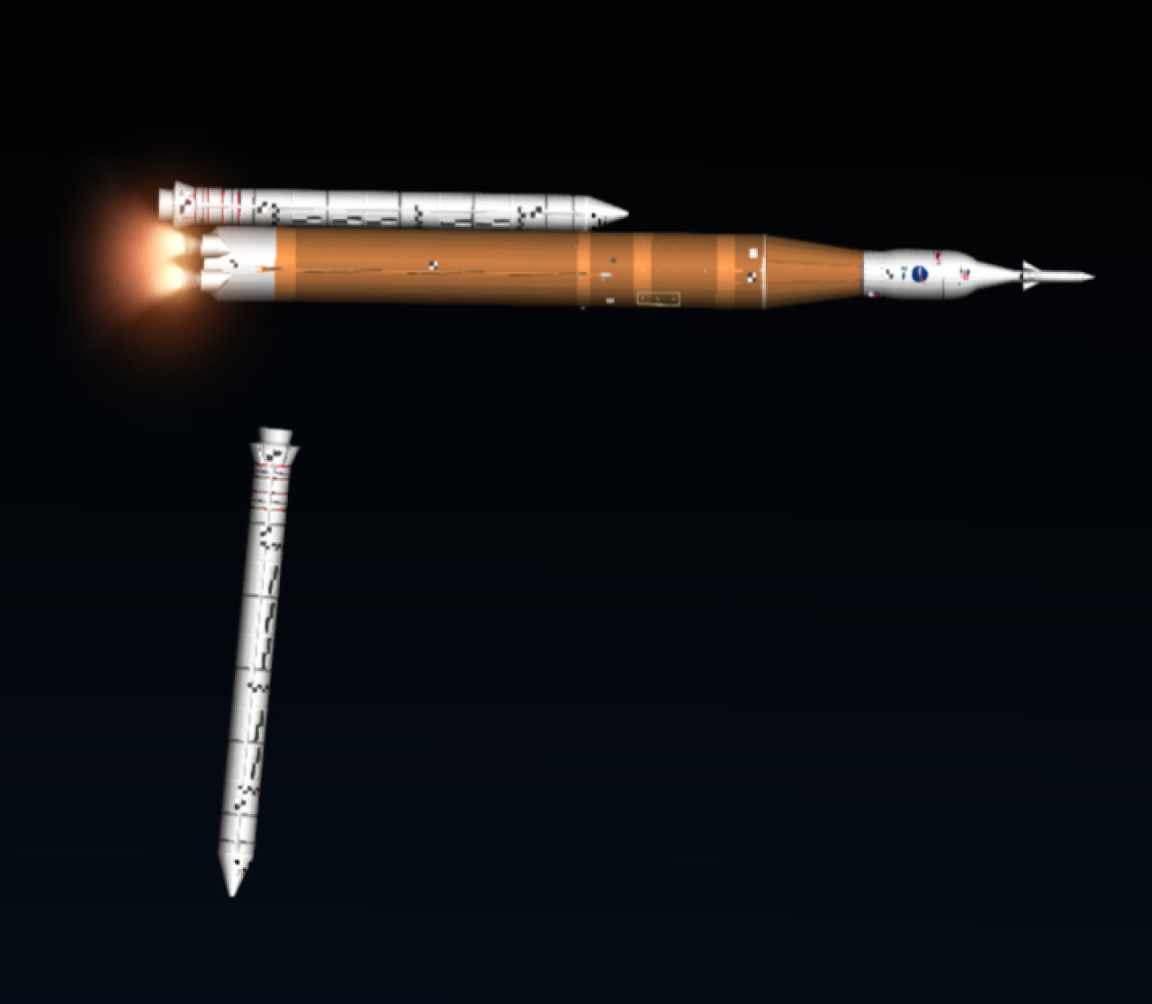 Space Launch System [Block 1] Spaceflight Simulator