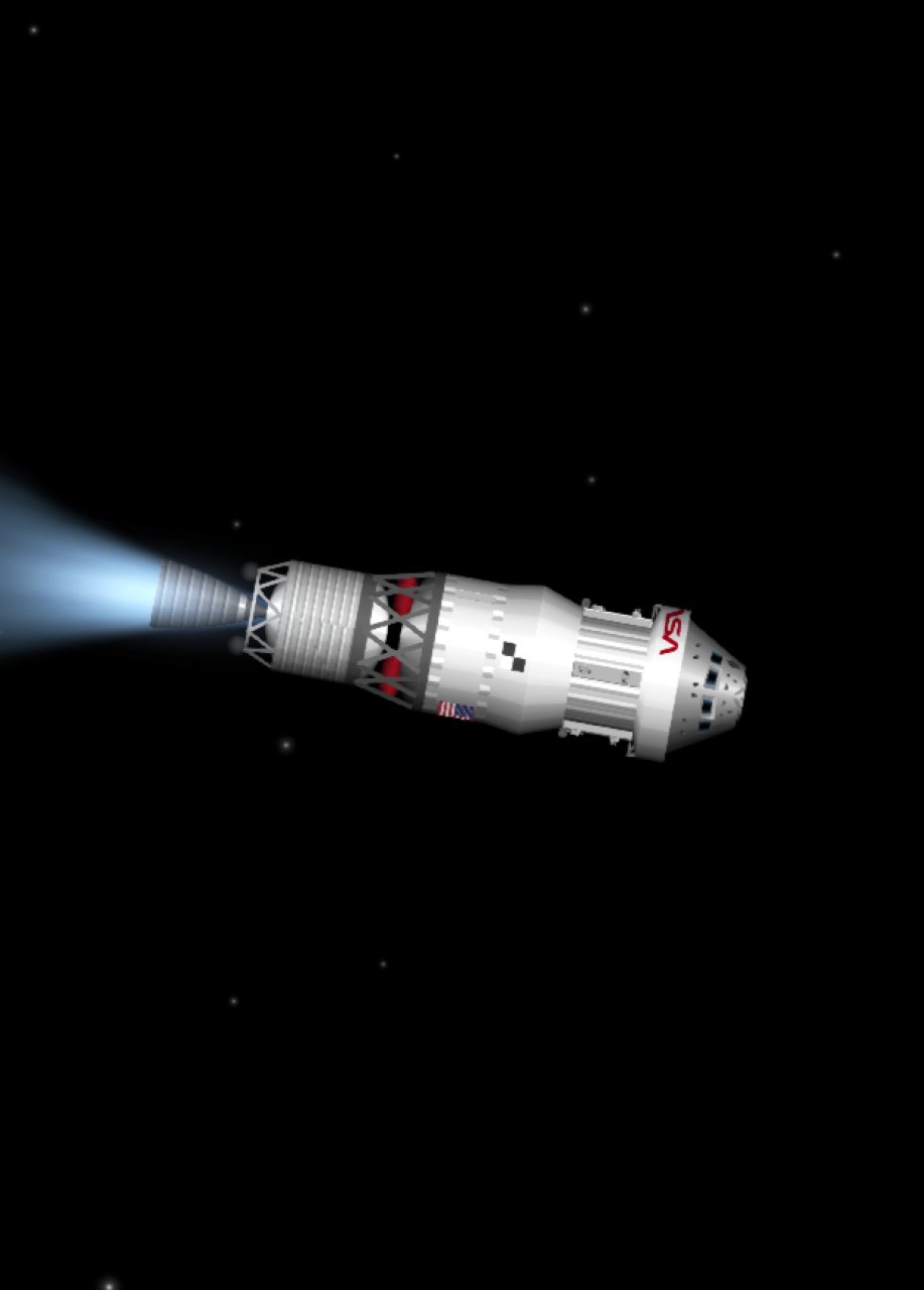Space Launch System [Block 1] Spaceflight Simulator