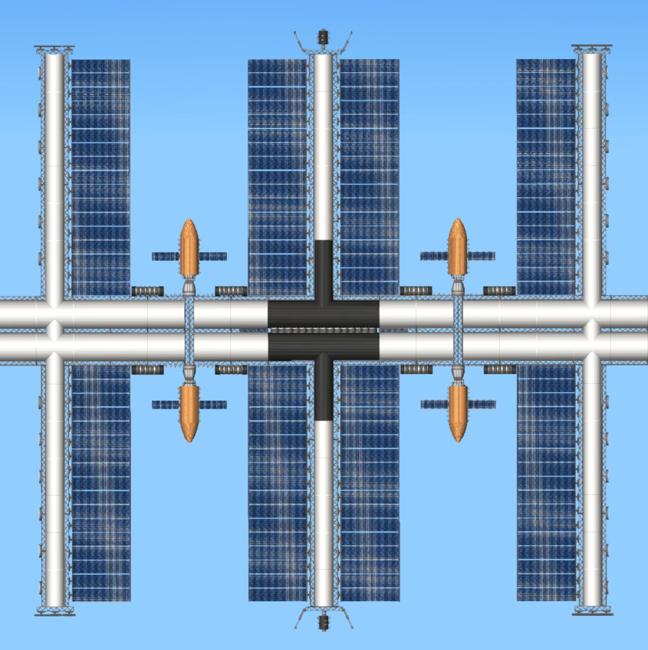 Space Refill Station Spaceflight Simulator