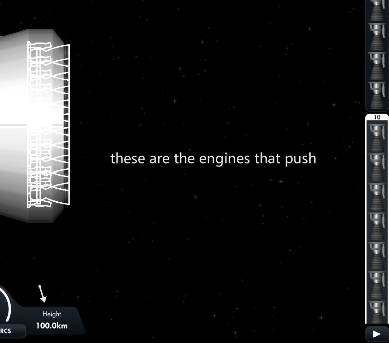 space ship（with cannons） Spaceflight Simulator