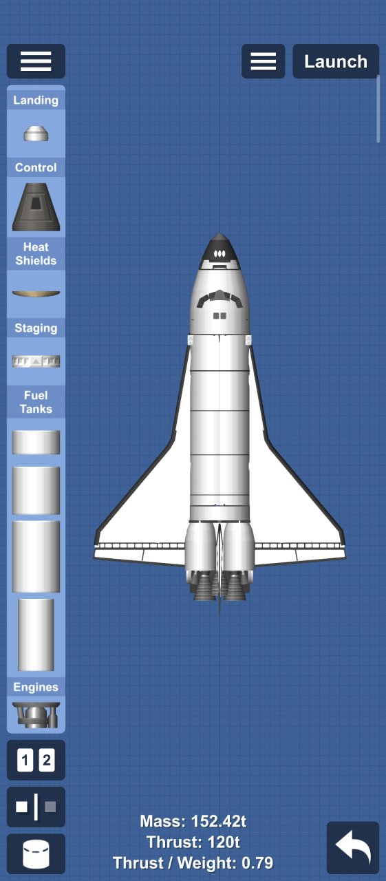 Space shuttle Spaceflight Simulator
