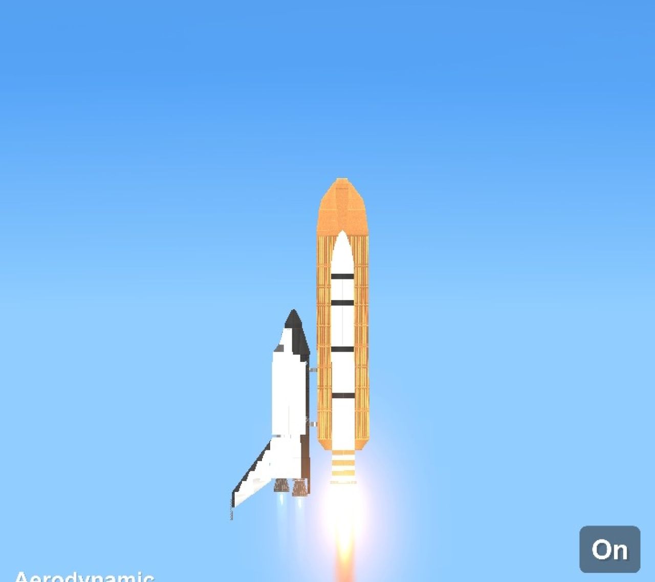 Space shuttle for Spaceflight Simulator • SFS UNIVERSE