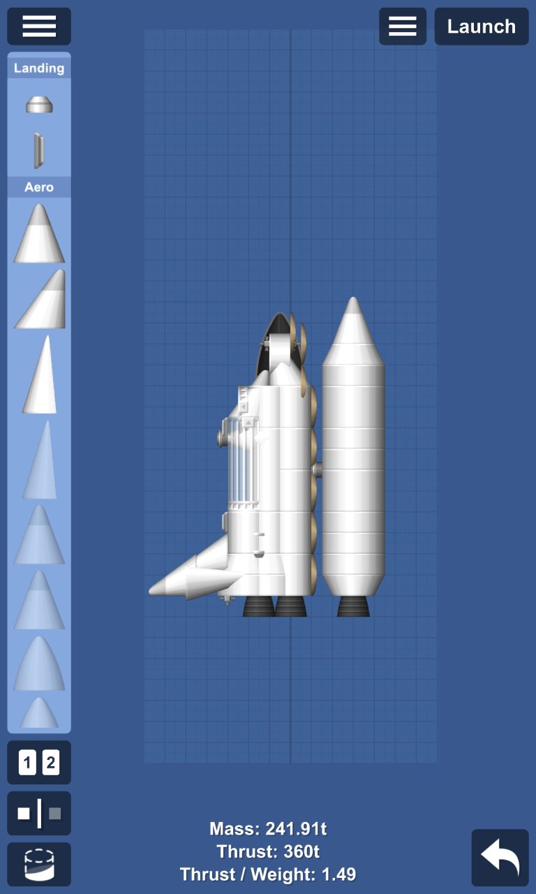 space shuttle Spaceflight Simulator