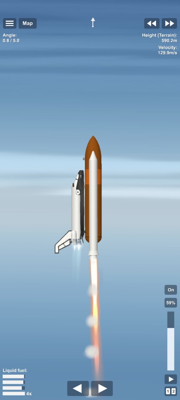 Space Shuttle for Spaceflight Simulator