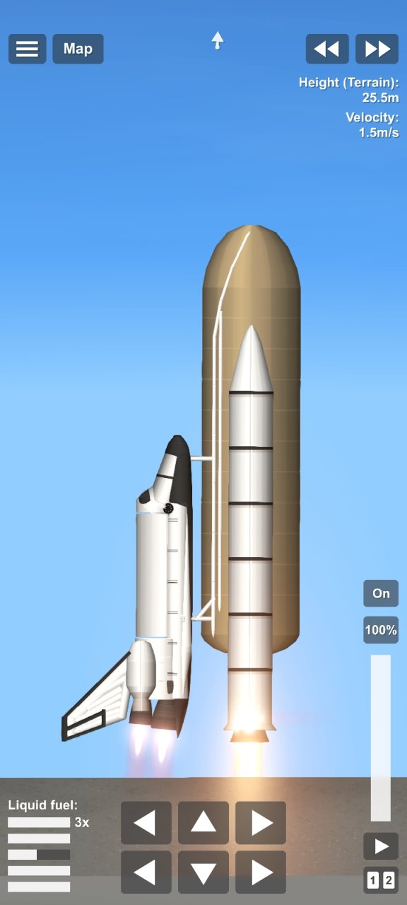 Space shuttle Spaceflight Simulator