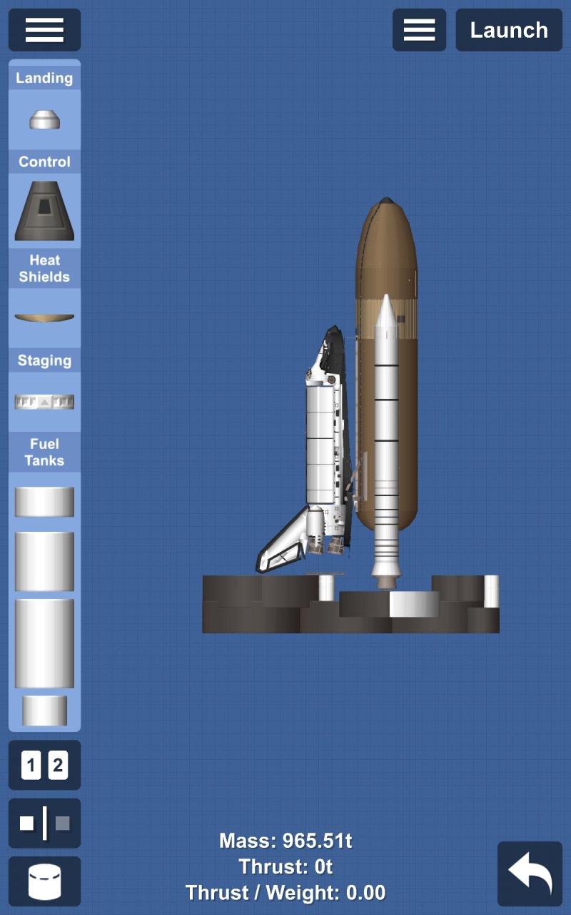 Space shuttle Spaceflight Simulator