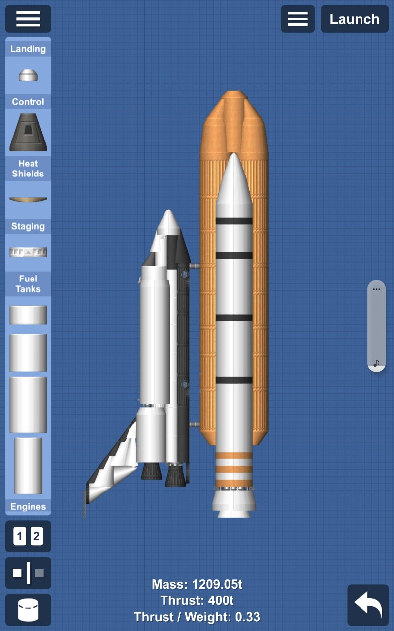 Space Shuttle (Hyper realism) for Spaceflight Simulator