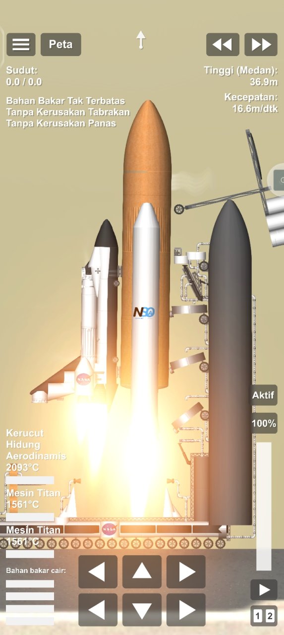 Space Shuttle (Reusable) Spaceflight Simulator