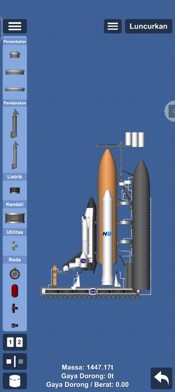 Space Shuttle (Reusable) Spaceflight Simulator