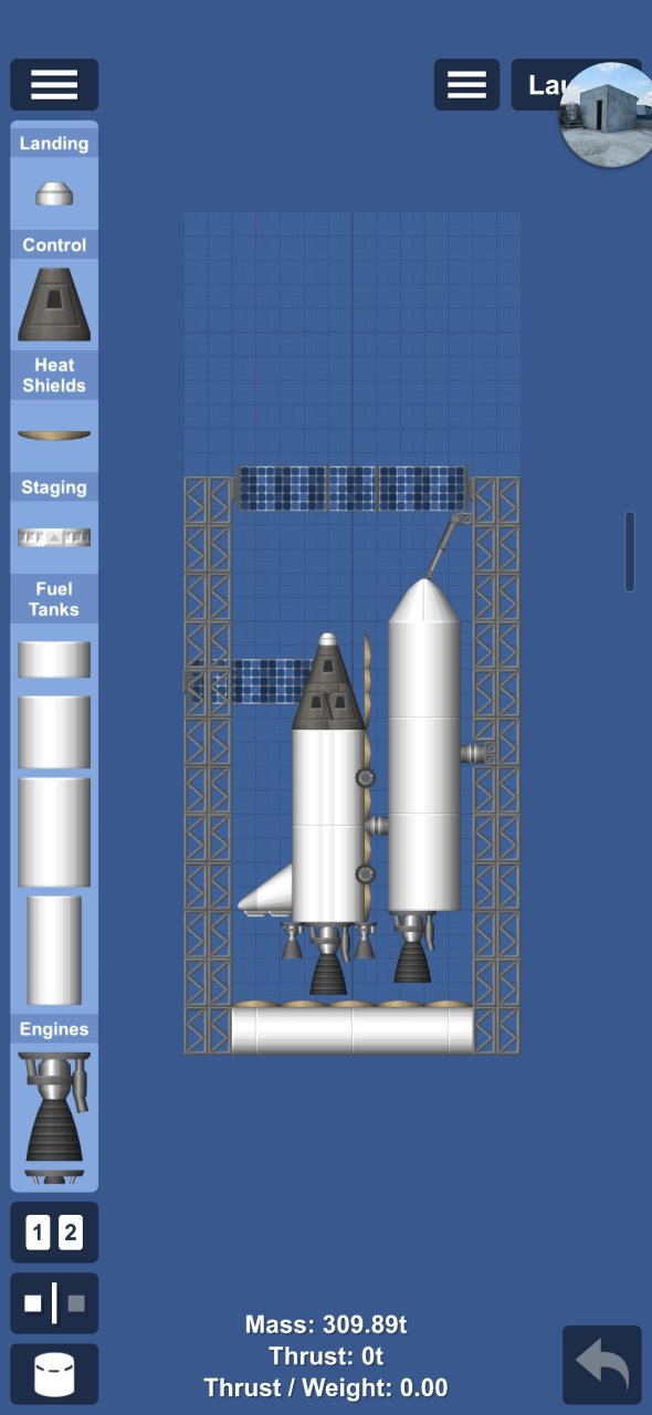 space shuttle V2 Spaceflight Simulator