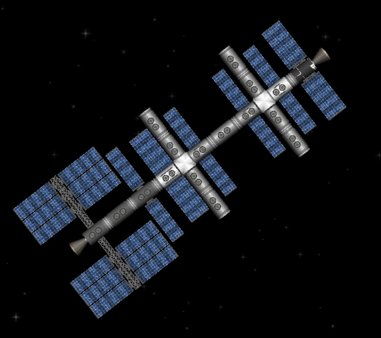 Station Blueprint for Spaceflight Simulator / SFS BP