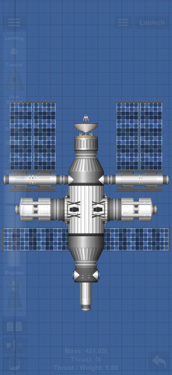 Space Station  / Gas Saation Spaceflight Simulator