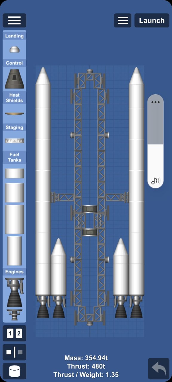 Space station (I made it) Spaceflight Simulator