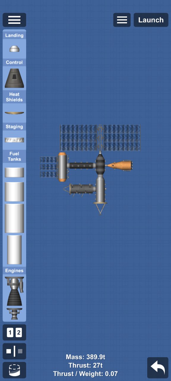 space station for Spaceflight Simulator