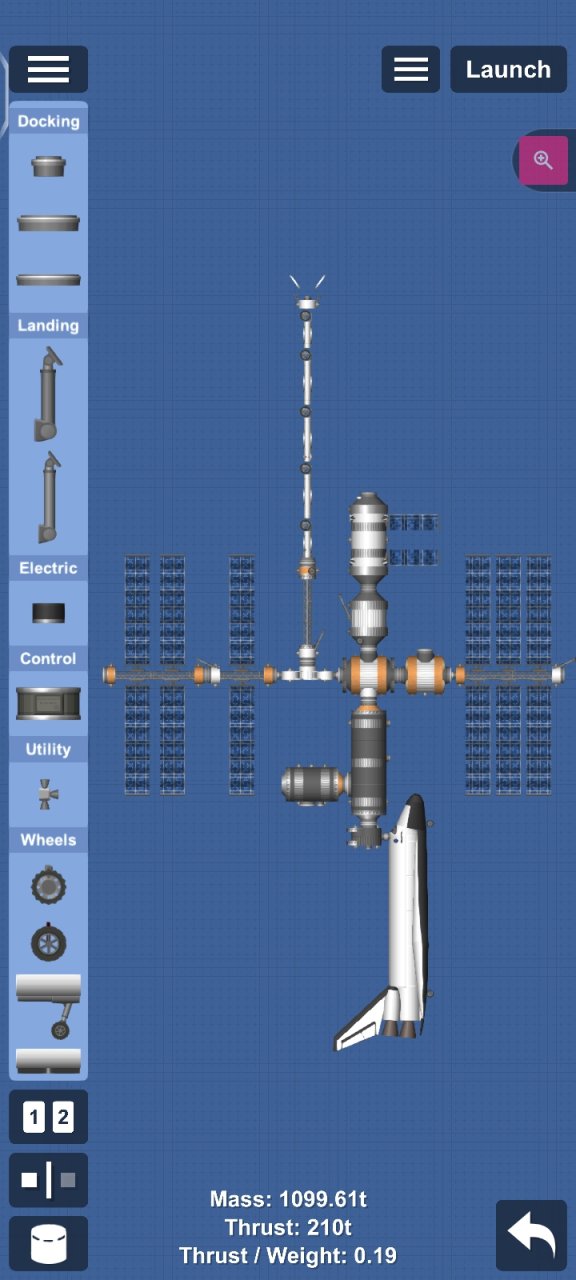 Space station (no mod) Spaceflight Simulator